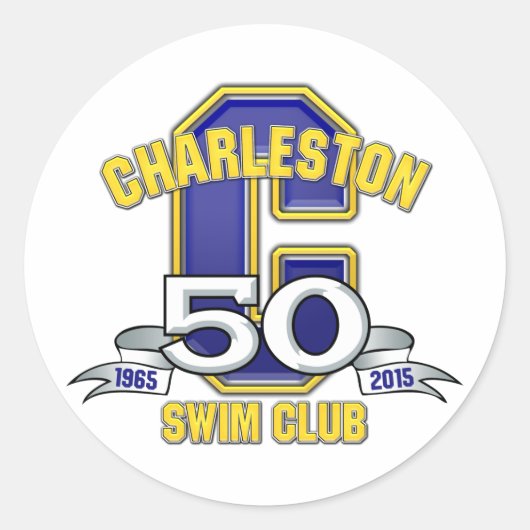 50年ロゴシール ラウンドシール (正面)