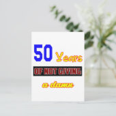 50年与えのA ポストカード (スタンド正面)