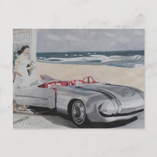 50年代から見た未来 ポストカード