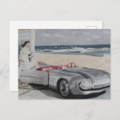 50年代から見た未来 ポストカード (正面/裏面)