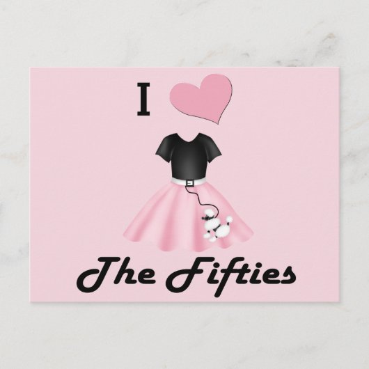 50年代が大好き ポストカード (正面)