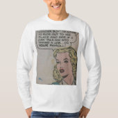 50年代のクラシック漫画 Tシャツ (正面)