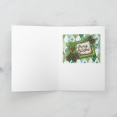 50年代のクリスマス シーズンカード (内部)