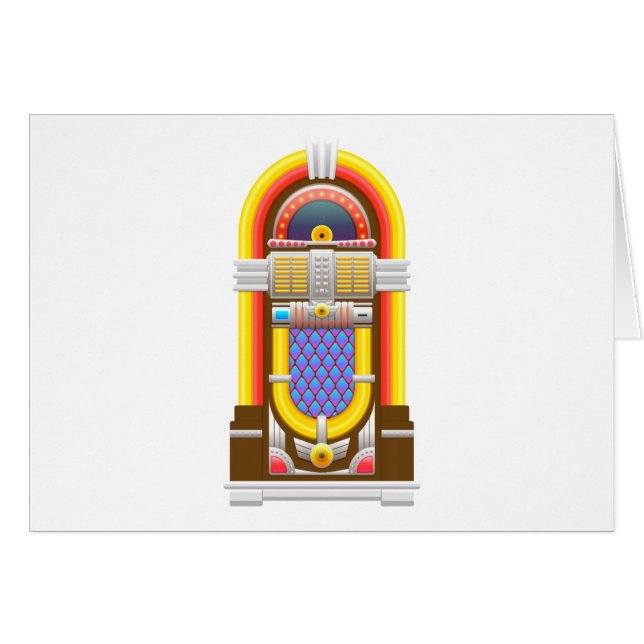 50年代のジュークファッションドボックス (正面横)