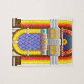 50年代のジュークファッションドボックス ジグソーパズル (横)