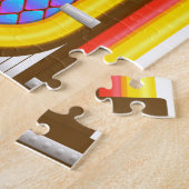 50年代のジュークファッションドボックス ジグソーパズル (側面)