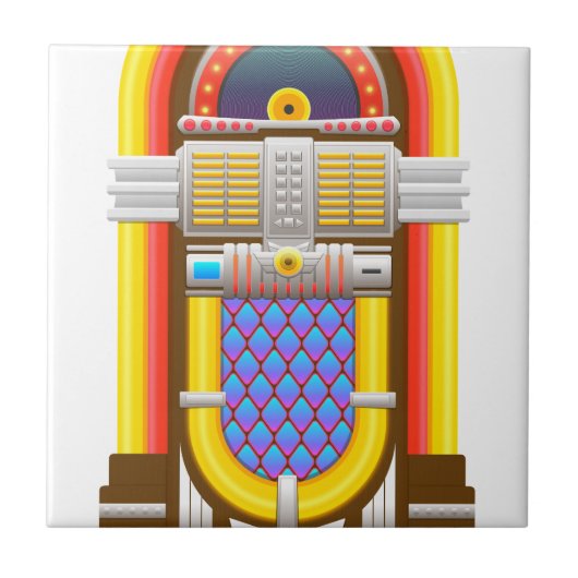 50年代のジュークファッションドボックス タイル (正面)