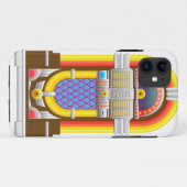 50年代のジュークファッションドボックス Case-Mate iPhoneケース (裏面(横))