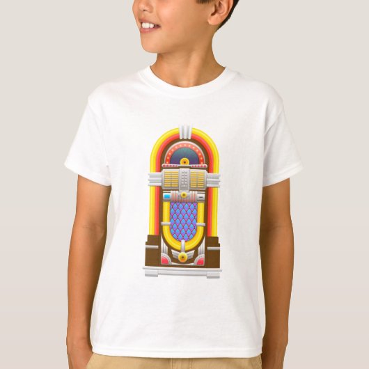 50年代のジュークファッションドボックス Tシャツ (正面)