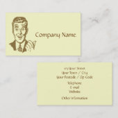 50年代のスタイル 名刺 (正面/裏面)