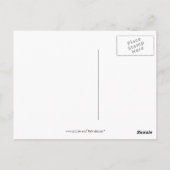 50年代のセーター男 ポストカード (裏面)