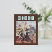 50年代のセーター男 ポストカード (スタンド正面)