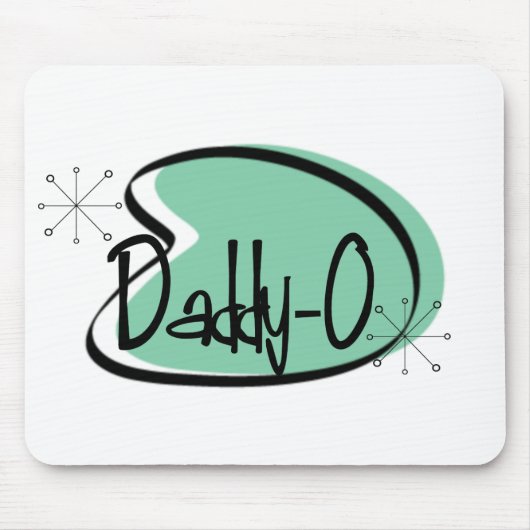 50年代のパパ** DADDY-0 ** マウスパッド (正面)