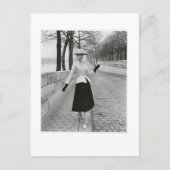 50年代のファッションの郵便はがき ポストカード (正面)