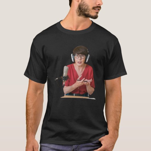 50年代のラジオのトークショー Tシャツ (正面)