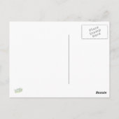 50年代のレトロボーリング ポストカード (裏面)