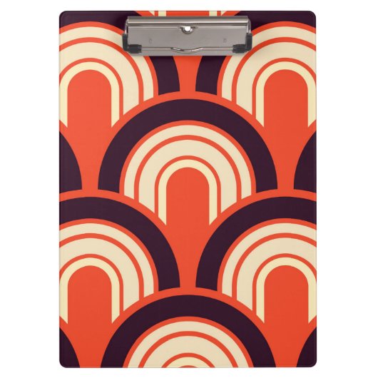 50年代のレトロ抽象芸術 クリップボード (正面)