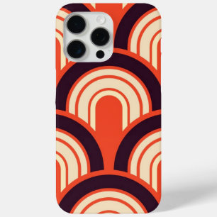 50年代のレトロ抽象芸術 iPhone 15 PRO MAXケース