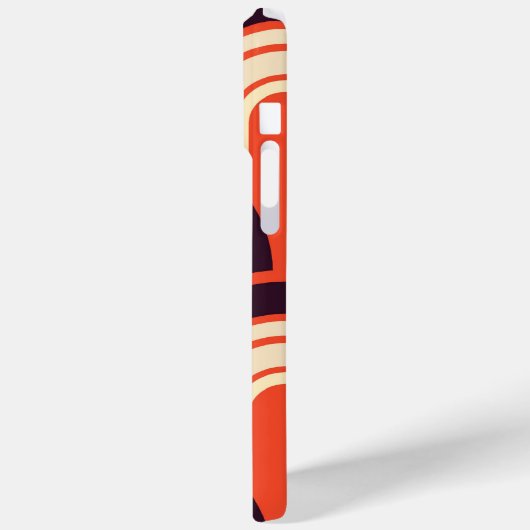 50年代のレトロ抽象芸術 Case-Mate iPhoneケース (裏面 / 左)