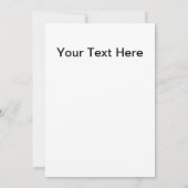 50年代のロック&転がパーティの招待状 招待状 (裏面)