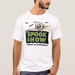 50年代のヴィンテージの幽霊ショーポスター芸術 Tシャツ