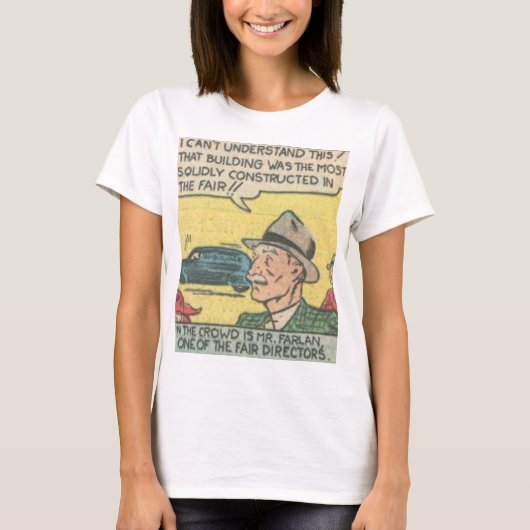 50年代のヴィンテージ漫画 |最高の漫画好きの贈り物 Tシャツ (正面)