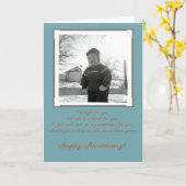 50年代の写真ハッピーアンバーサイカード カード (黄色い花)