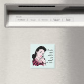 50年代の女性の皮肉 マグネット (インサイチュ (食洗機))