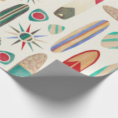 50年代の波 ラッピングペーパー (角)