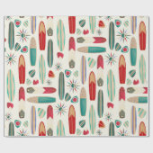 50年代の波 ラッピングペーパー (フラット)