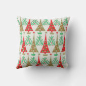 50年代の漫画のクリスマスツリーの装飾用クッション クッション (裏面)