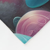 50年代エイリアン フリースブランケット (角)