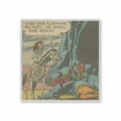 50年代ゴールデンエイジホラー漫画 |怖いレトロ漫画 シール (正面)