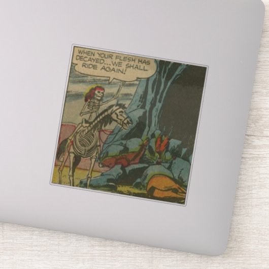 50年代ゴールデンエイジホラー漫画 |怖いレトロ漫画 シール (詳細)