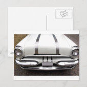 50年代ポンティアク ポストカード (正面/裏面)