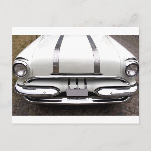 50年代ポンティアク ポストカード (正面)