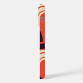 50年代レトロ抽象画 iPhoneケース (左側面)