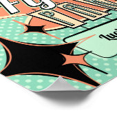 50年代半ばのパーティーポスター ポスター (角)