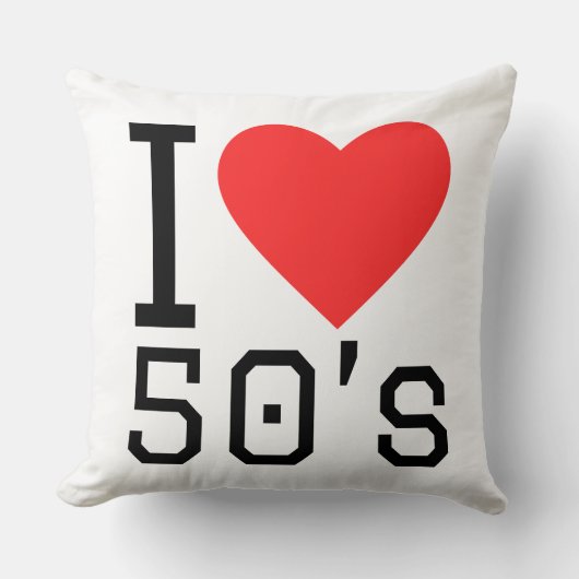 50年代大好き クッション (正面)