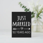 50年前に結婚しました I ポストカード (スタンド正面)