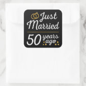 50年前に結婚しました II スクエアシール (バッグ)