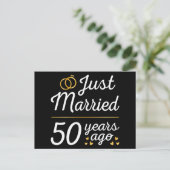 50年前に結婚しました II ポストカード (スタンド正面)