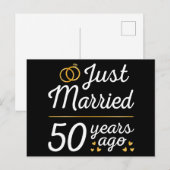 50年前に結婚しました II ポストカード (正面/裏面)