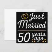 50年前に結婚しました II 招待状 (正面/裏面)