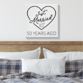 50年前に結婚しました III キャンバスプリント (インサイチュ (寝室))