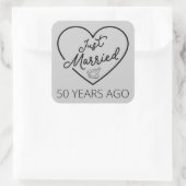 50年前に結婚しました III スクエアシール (バッグ)