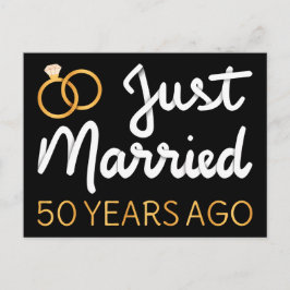 50年前に結婚しました IV ポストカード