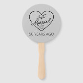 50年前に結婚しましたIII ハンドファン (裏面)