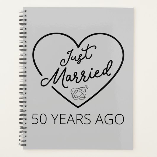50年前に結婚しましたIII プランナー手帳 (正面)