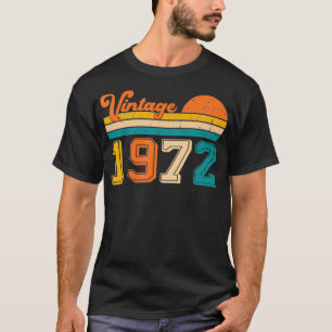 50年前のヴィンテージ1972年限定第50回BIR Tシャツ